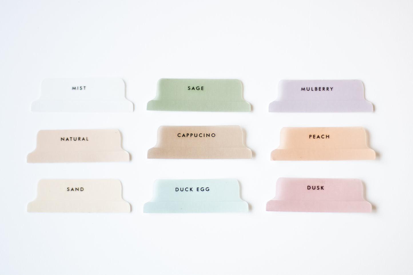 Minimalist 'Special Occasions' Planner Tabs
