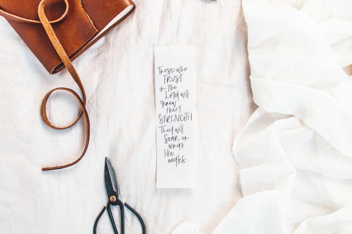 Boho Set of Bookmarks | Vellum Bible Bookmark | Bible Verse Journaling | Simple, Beautiful, Cute, Minimalist Bookmarks