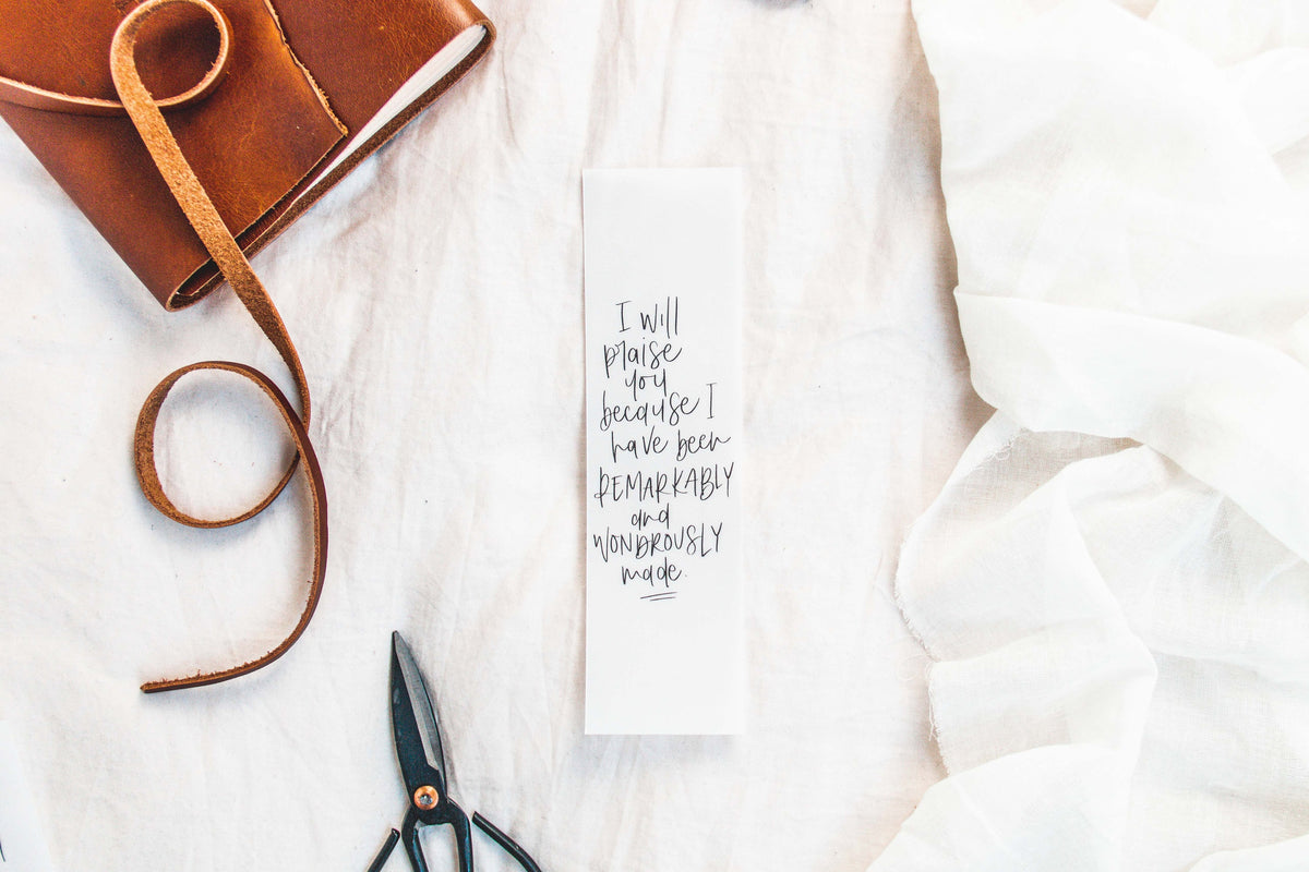Boho Set of Bookmarks | Vellum Bible Bookmark | Bible Verse Journaling | Simple, Beautiful, Cute, Minimalist Bookmarks