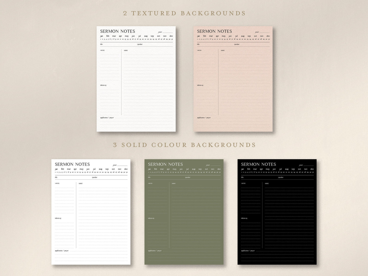 THE ULTIMATE Faith Journaling Bundle | Daily Devotional, Sermon Notes & More | 50 Files for the Price of 20 | iPad or Print