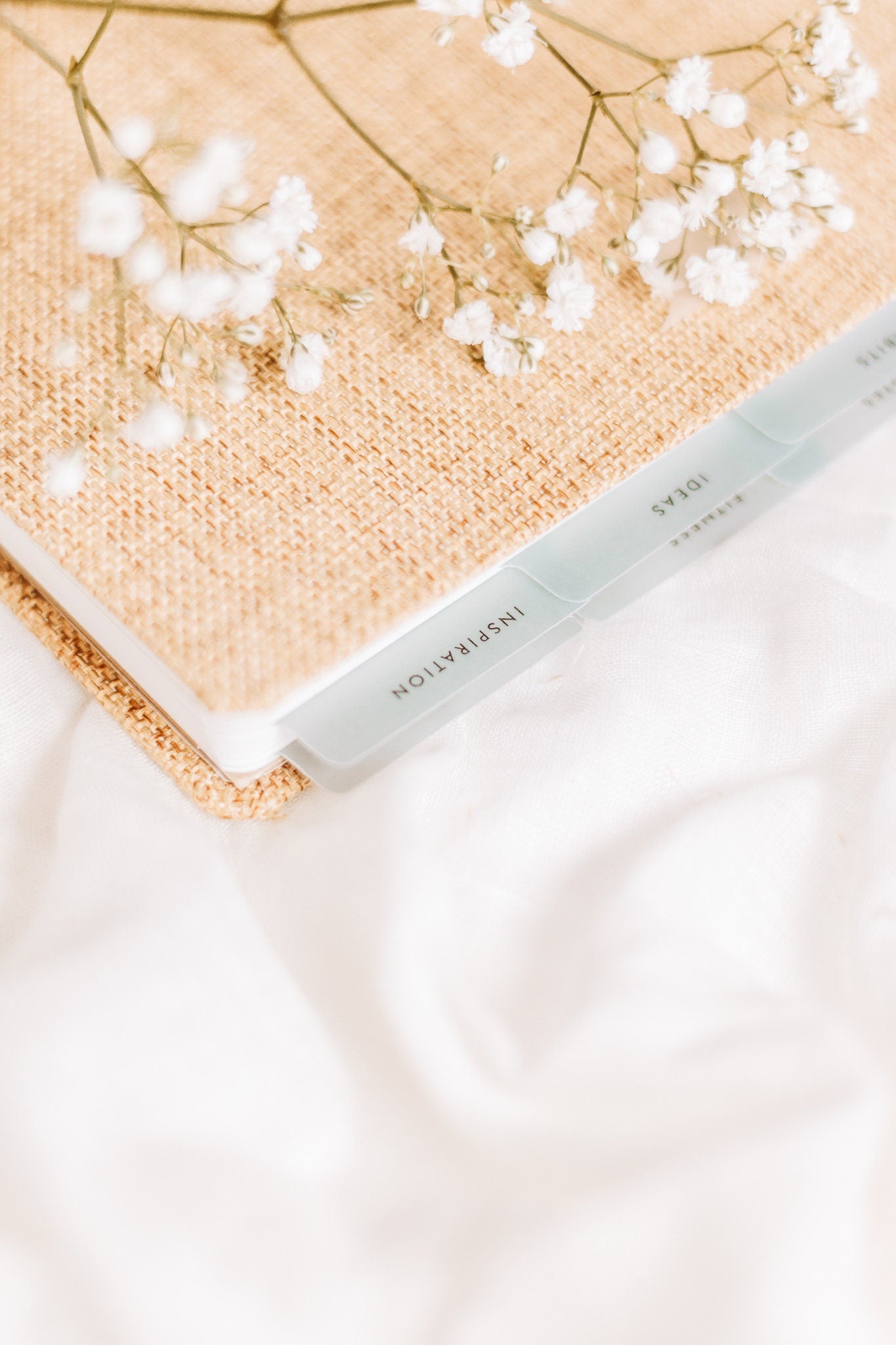 Minimalist 'Wellbeing' Planner Tabs